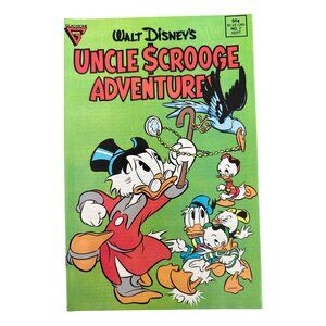 Walt Disneys Uncle Scrooge Adventures Comic #7 September 1988 Bagged Boarded